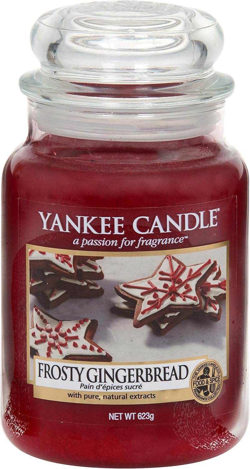 Yankee Candle Grande: Autentico Calore di Pan di Zenzero